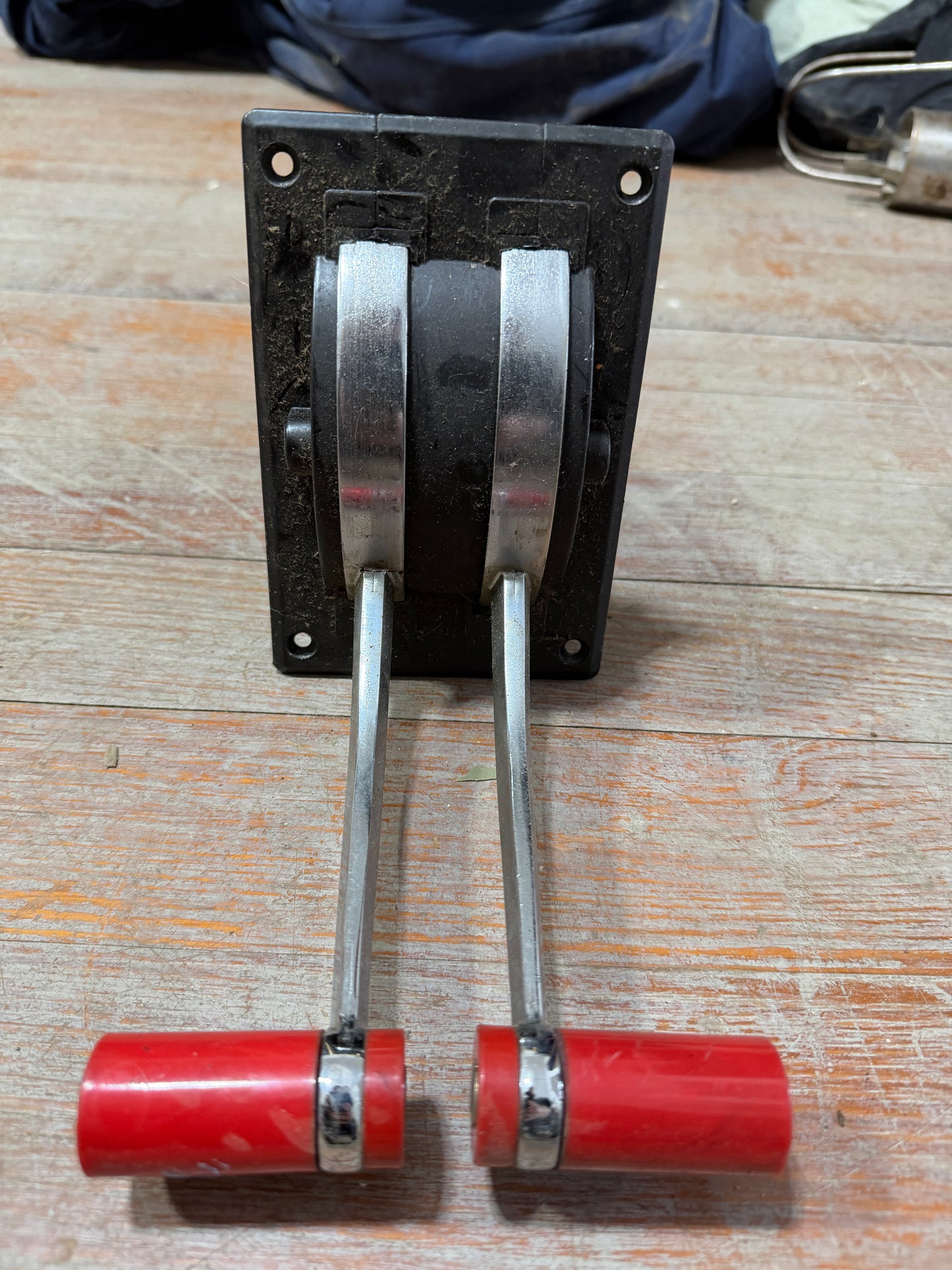 Dual Lever Control Box - Red