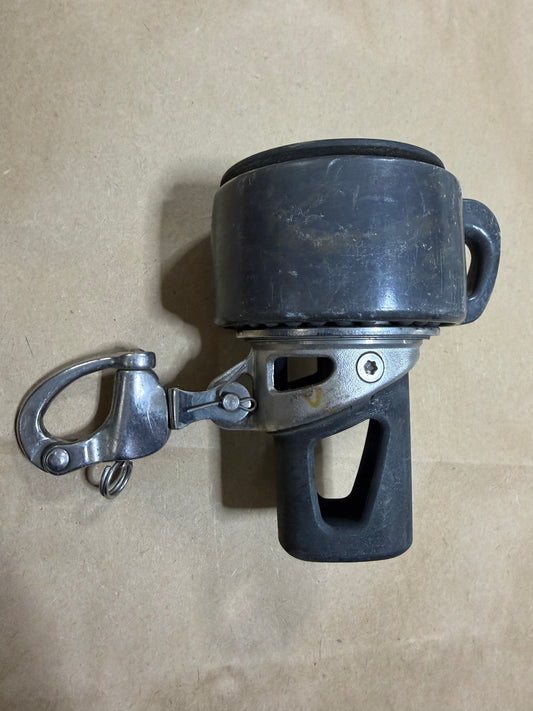 Heavy Duty Ball Bearing Upper Swivel - Extrusion Hole - 1 11/16" Length x 1 3/16" Width - MODEL 549-317