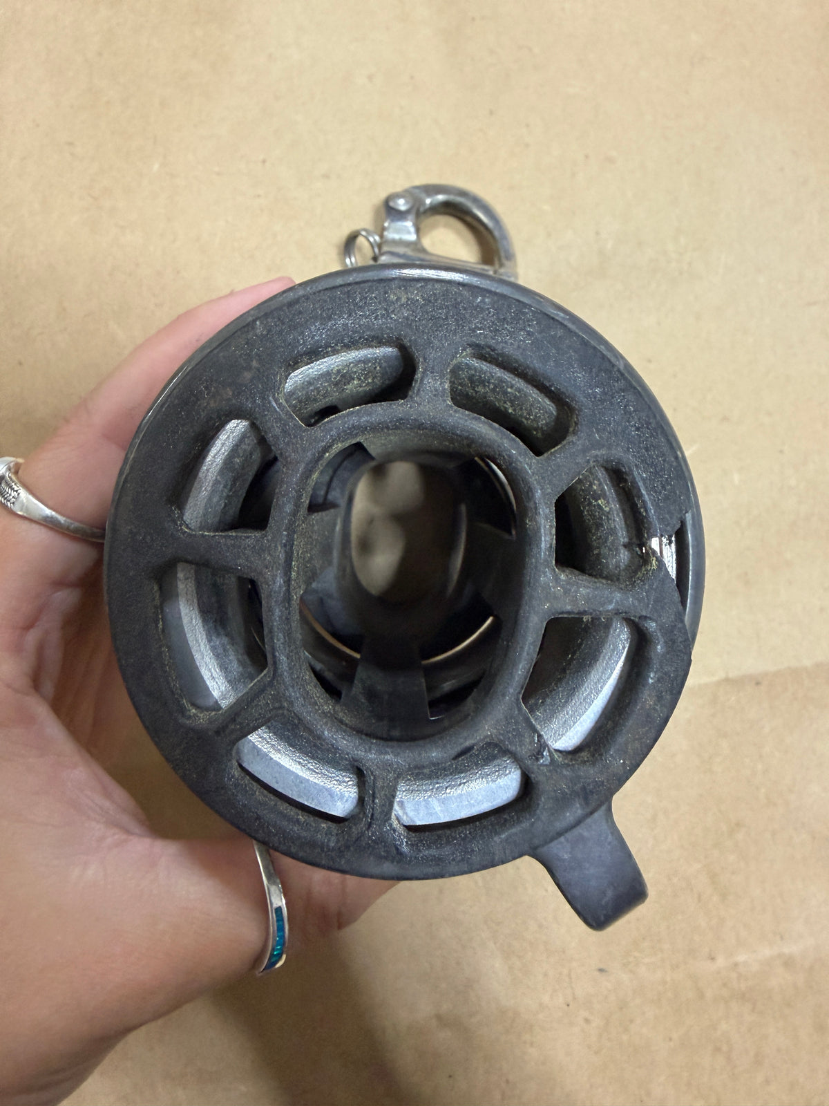 Heavy Duty Ball Bearing Upper Swivel - Extrusion Hole - 1 11/16" Length x 1 3/16" Width - MODEL 549-317