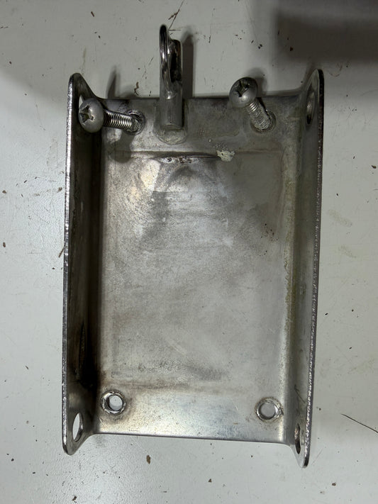 Stainless Steel Mast Step Base - 5 7/8" Long x 3 5/8" Wide