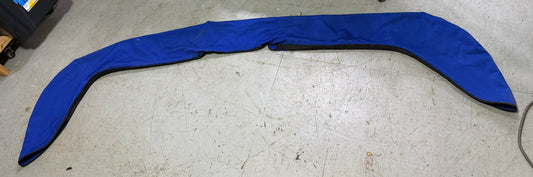 96" Length x 22" Height Darker Blue Canvas Bimini Cover