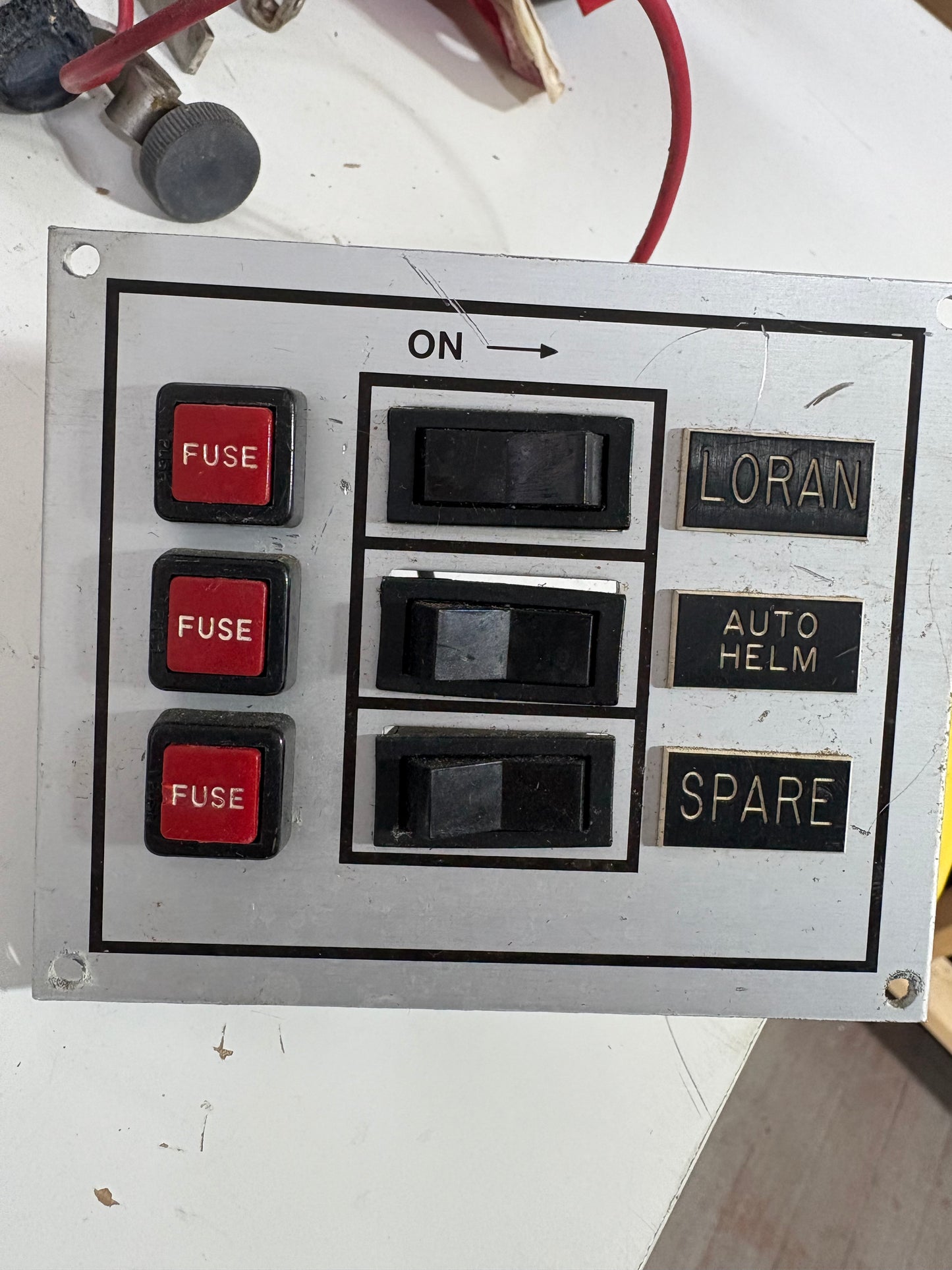 3 Switch Fuse Panel