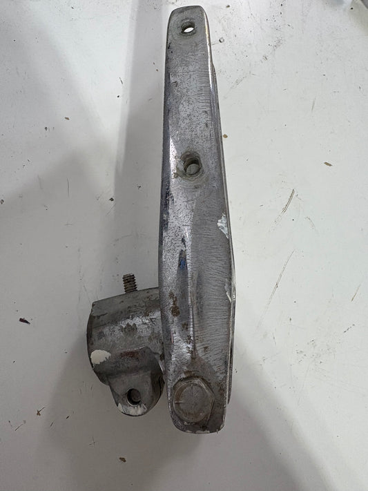 Rudder Cap Chromed Bronze Tiller Hardware -- #6
