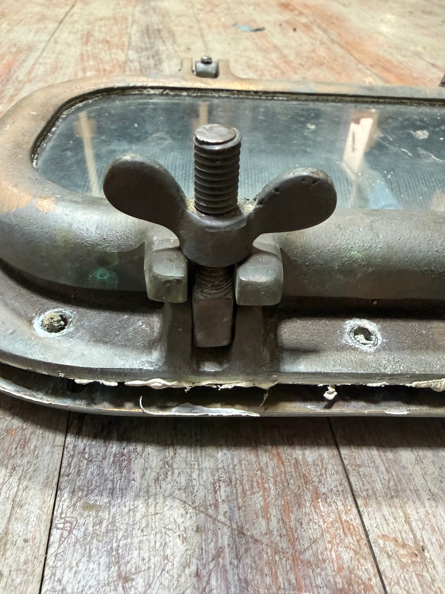 12 1/2" x 5 1/2" Bronze Port Light