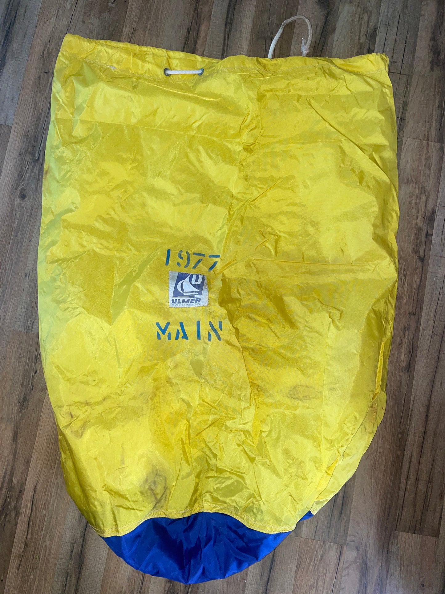 Yellow/Blue Main Sail Bag