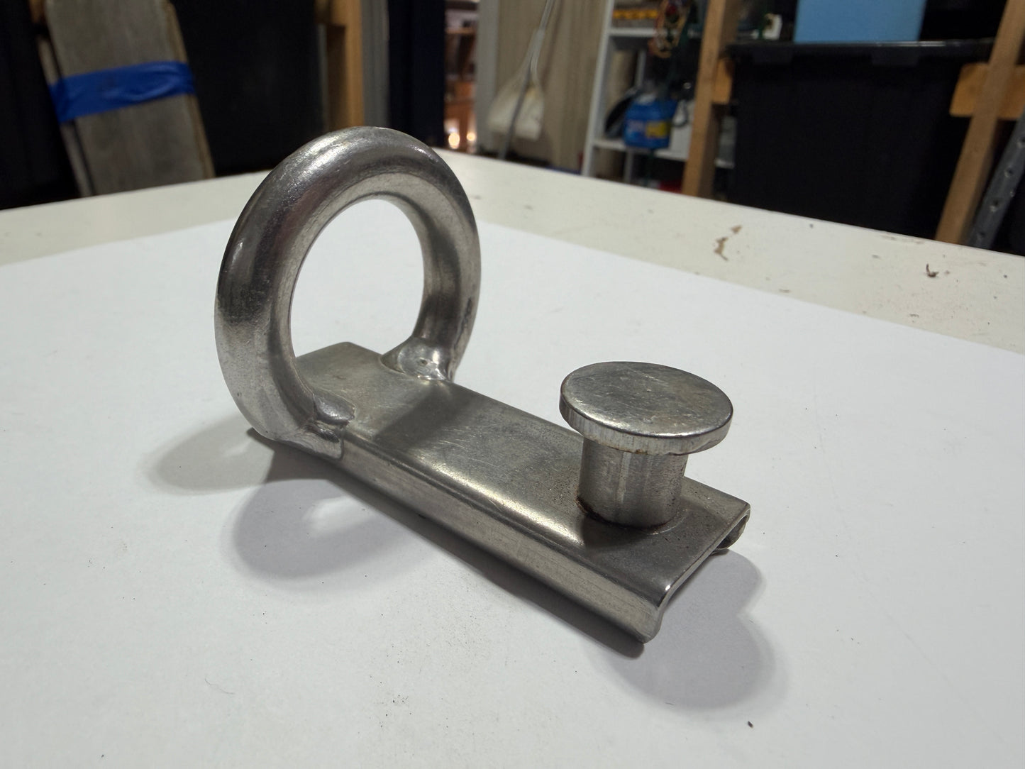 3/4" Mast Ring / Spinnaker Track Car - 1 1/8" Eye