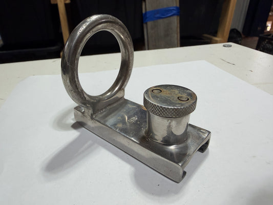 ABI 1" Mast Ring / Spinnaker Track Car - 1 1/2" Eye