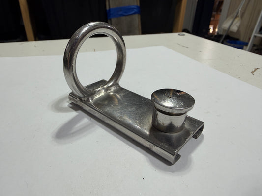1" Pull Top Mast Ring / Spinnaker Track Car - 1 1/4" Eye