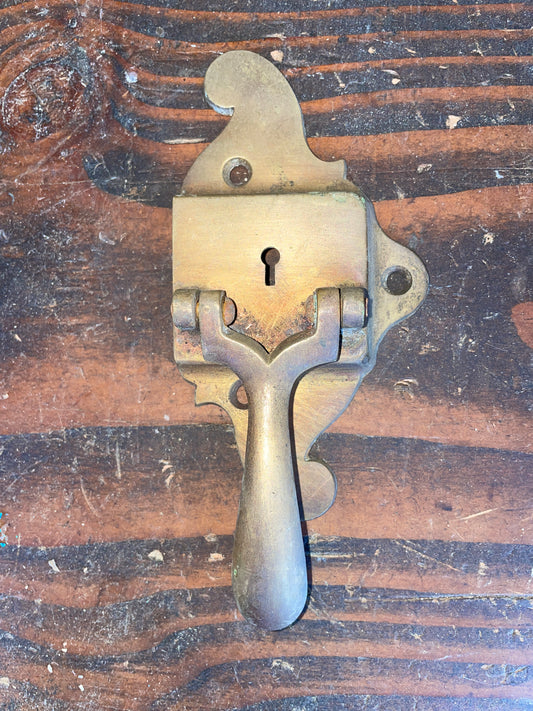 Vintage Brass Latch Handle