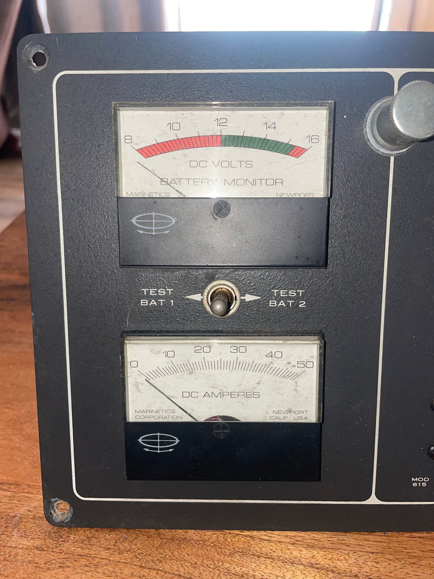 Marinetics Master Power DC Control Panel MODEL 615