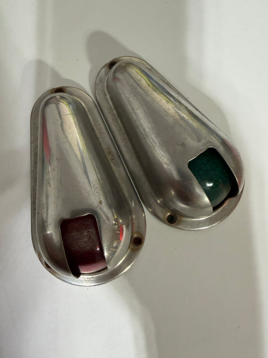 PAIR Perko Navigation Lights - Plastic Lens AS IS
