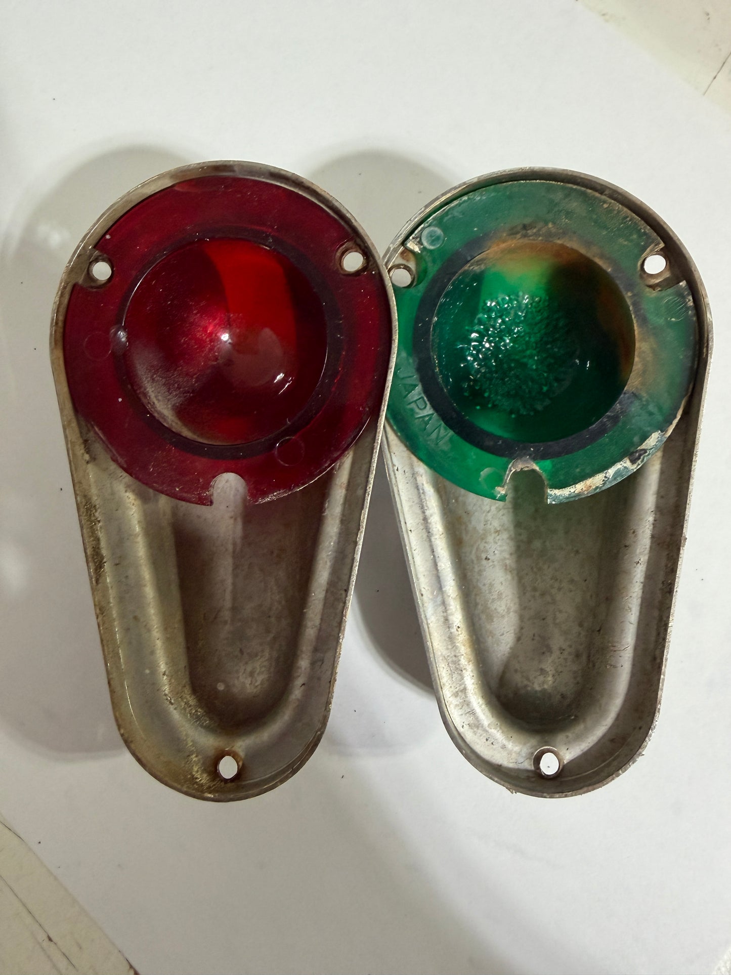 PAIR Perko Navigation Lights - Plastic Lens AS IS