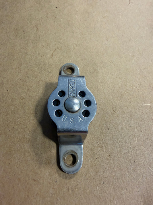 Micro Harken Cheek Block - 7/8" Sheave - 1/4" Line