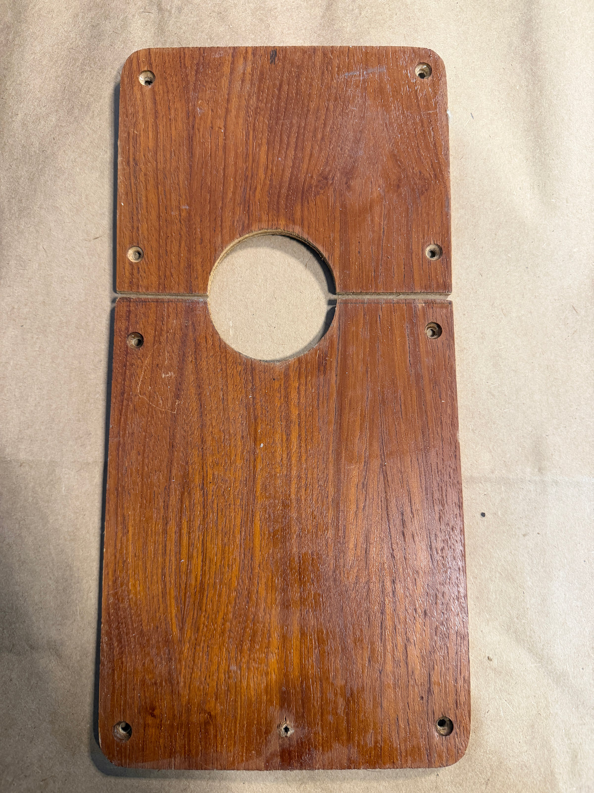 Pearson 27 Wood Trim - 13 3/8" Length x 6 1/2" Width - 1 7/16" Hole Cut Out