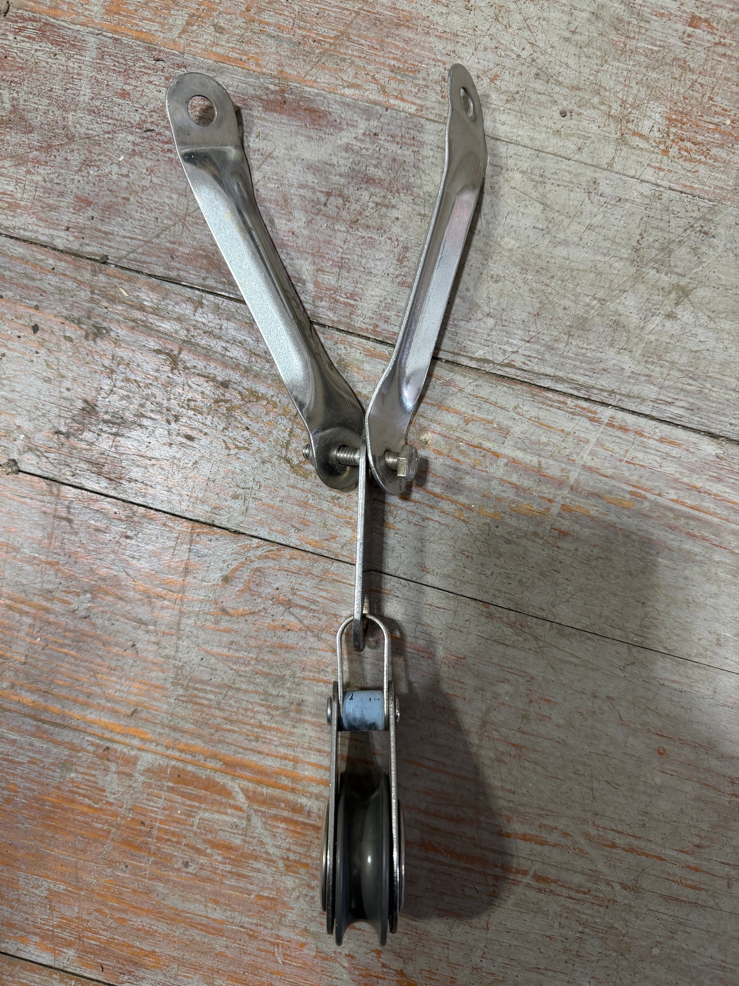 Garhauer 2" Sheave Single Block Tang - 3/8" Line