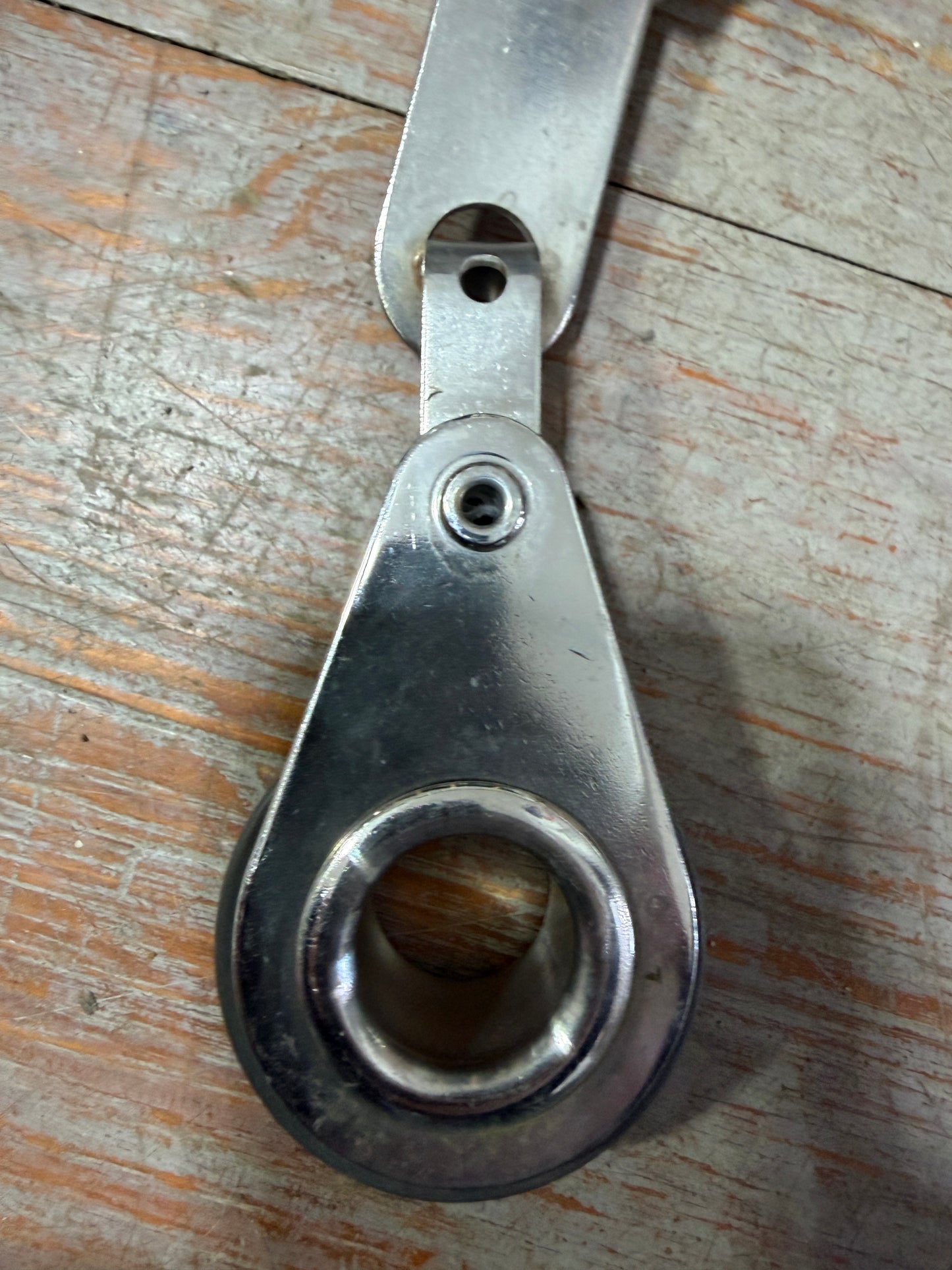 Garhauer 2" Sheave Single Block Tang - 3/8" Line