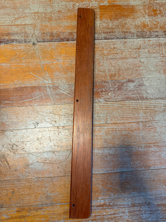 30" Long x 2 3/4" Width x 1/2" x 1/2" Thickness Teak Trim - Pearson 27