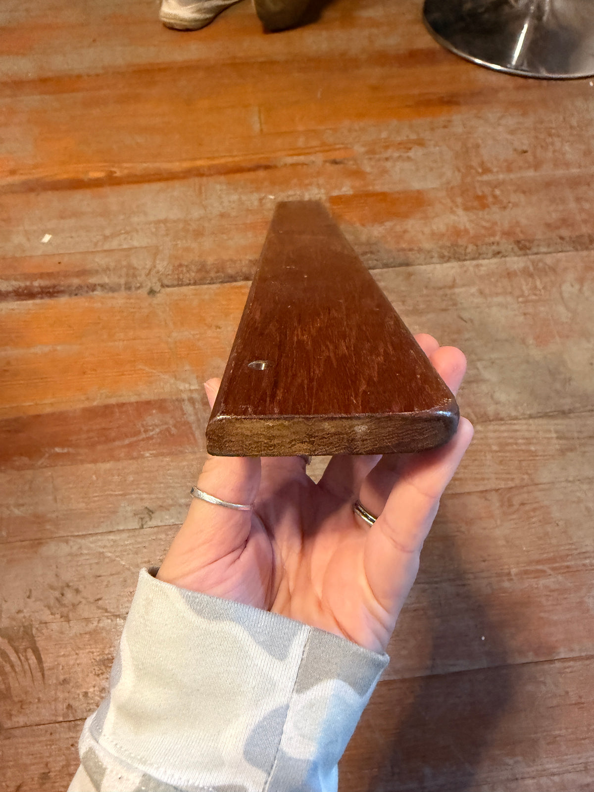 30" Long x 2 3/4" Width x 1/2" x 1/2" Thickness Teak Trim - Pearson 27