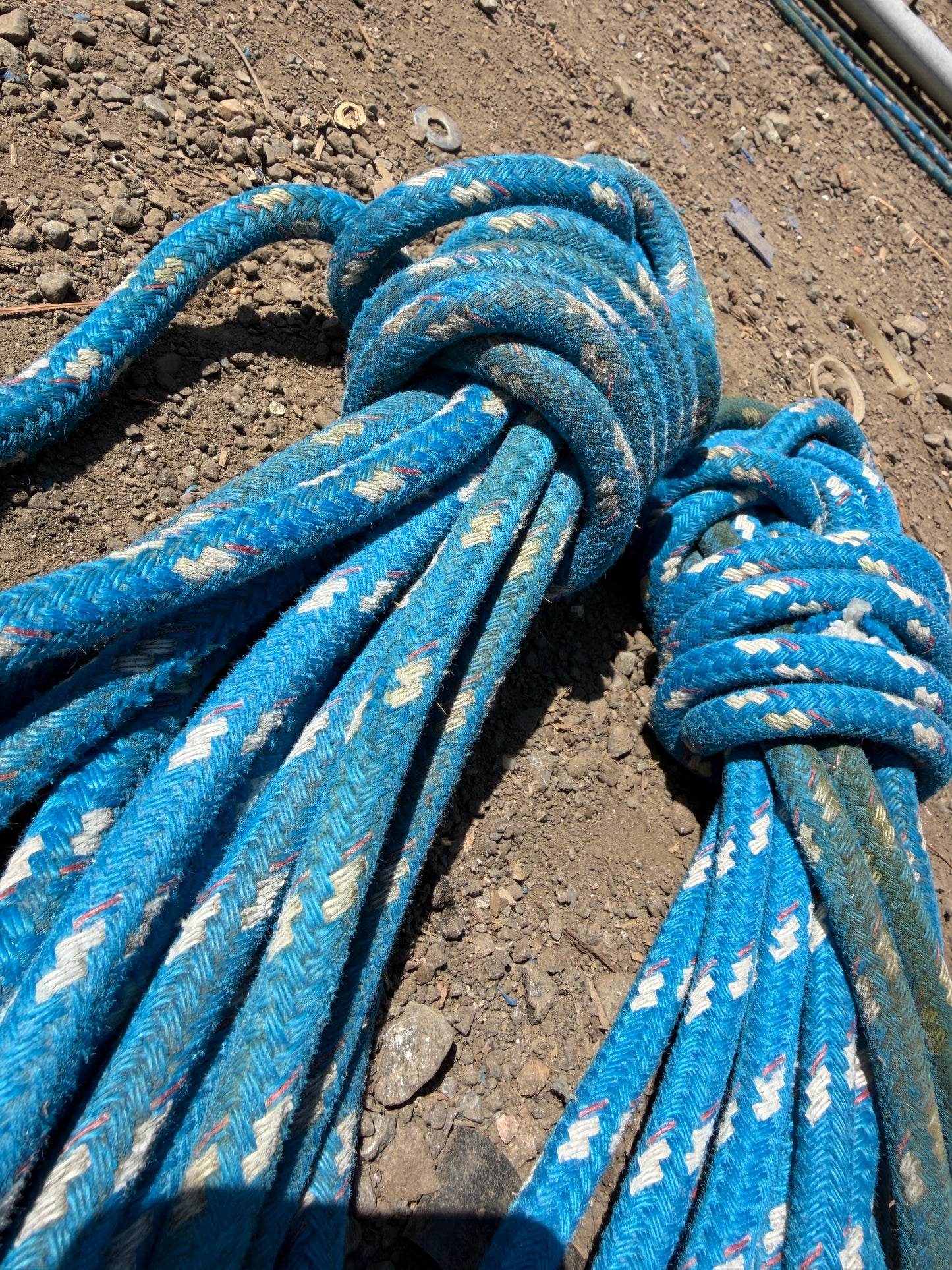 PAIR of 38' x 1/2" Halyard Lines - SEAFARER 31 MKI YAWL