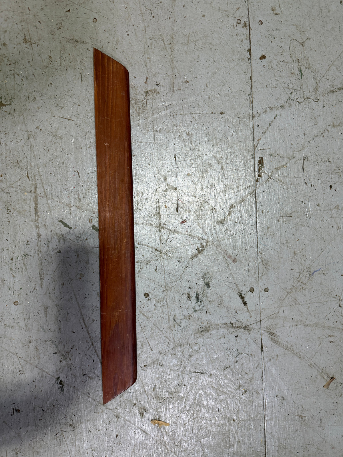 20" Long x 2" Wide x 7/8" Thickness - Interior Teak Piece - Pearson 27