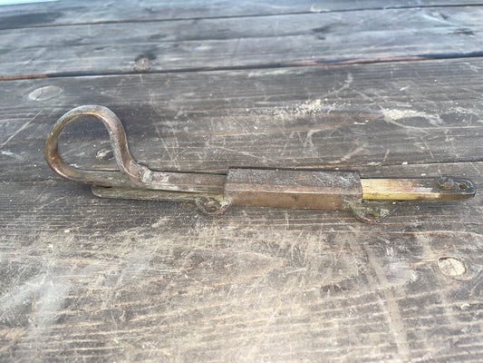 Vintage Brass Sliding Latch