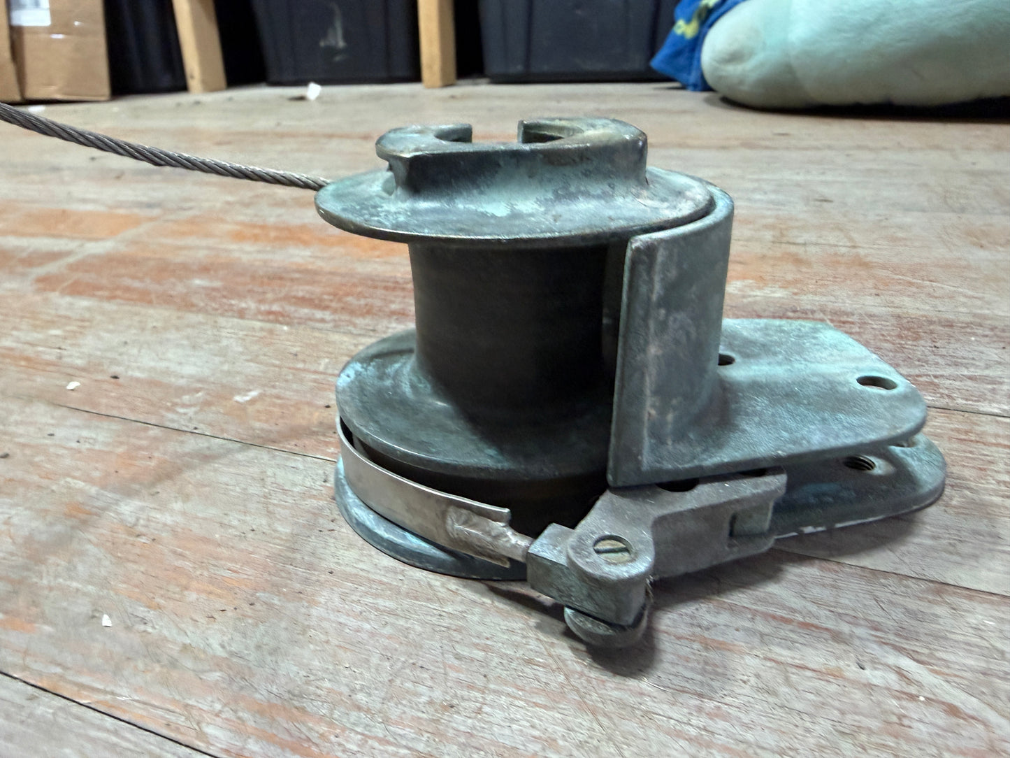NO1 Merriman Halyard Winch - Handle Loose - 1/8" Wire