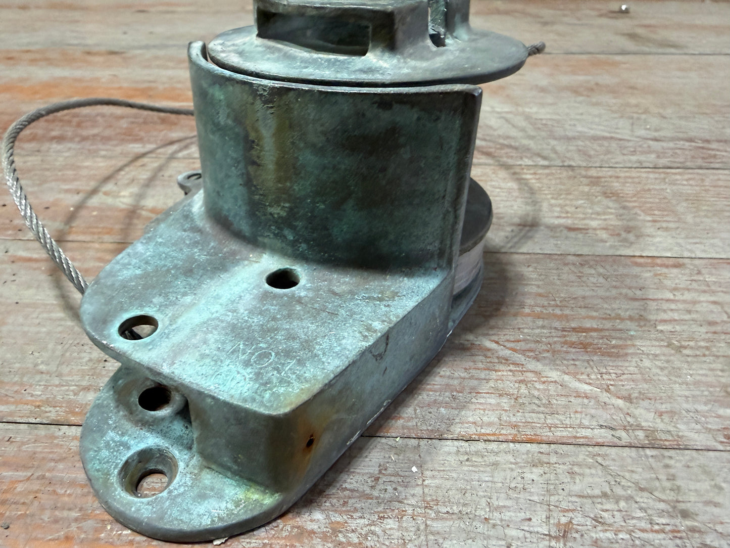NO1 Merriman Halyard Winch - Handle Loose - 1/8" Wire