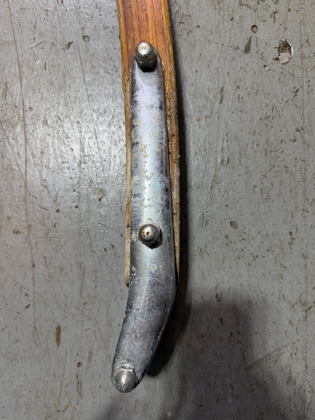 47 1/2" Length Slightly Curved Tiller Handle - Islander 30