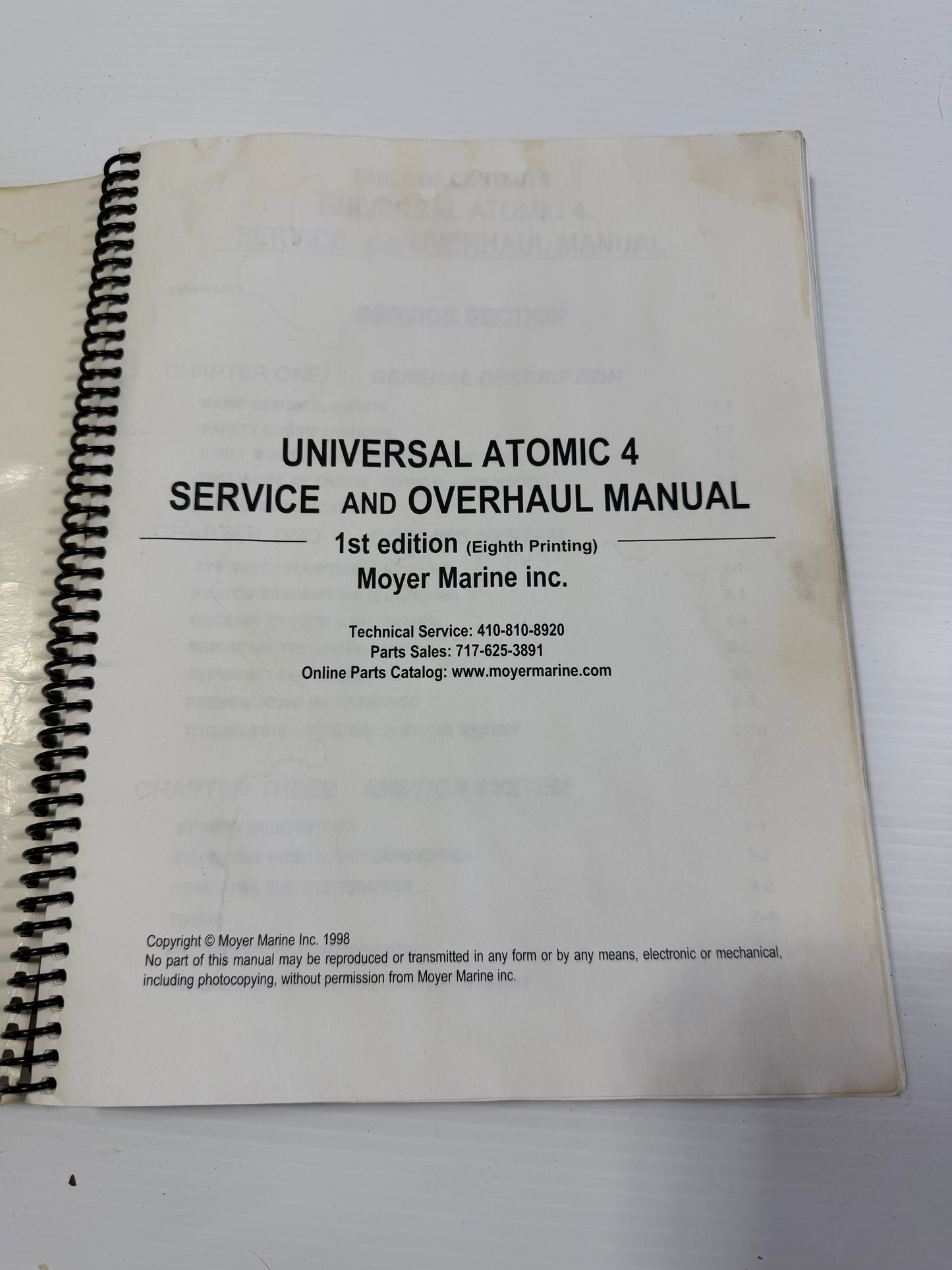 Universal Automic 4 Service & Overhaul Manual