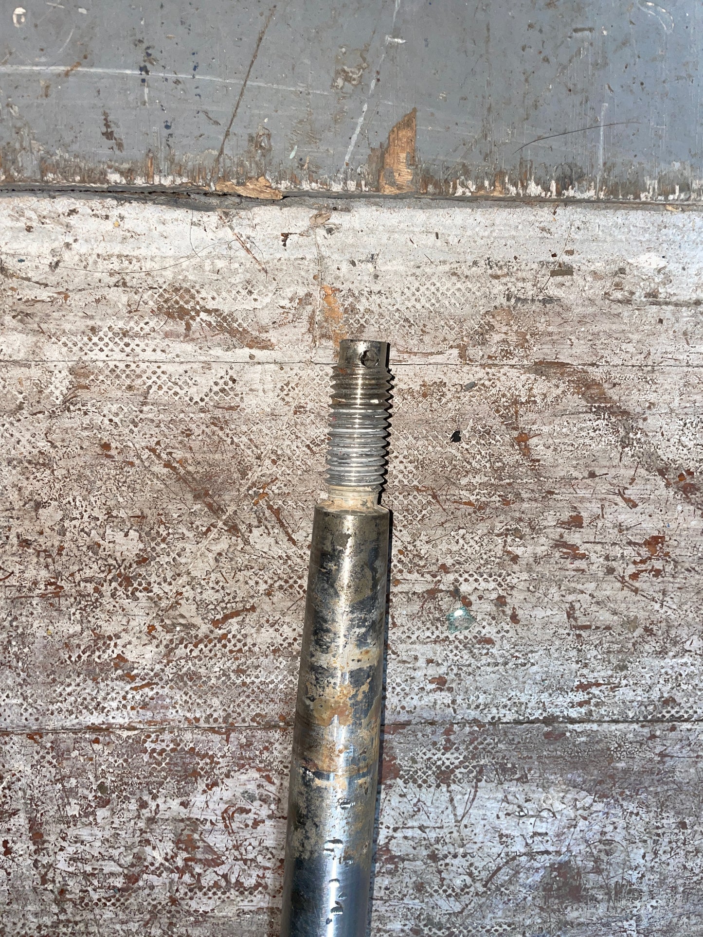 49 3/8” Long 3/4” -1/2” Tapered Keyed Shaft OFF Columbia 8.7