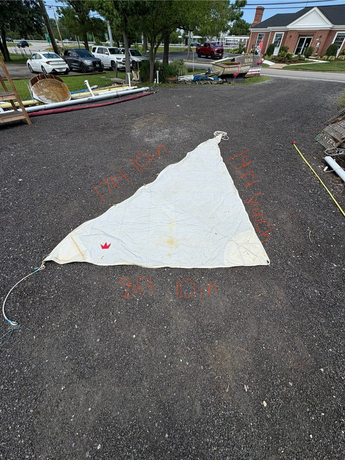 Dufour 35 Used Sail- 43'6" Luff, 17'10" Foot