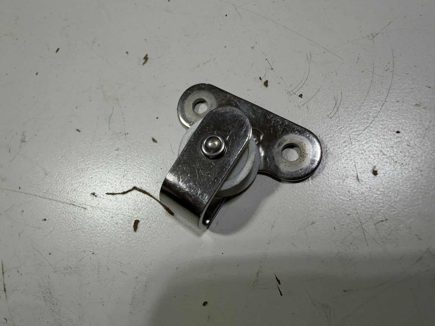 Small Schaefer 3/4" Sheave Fair Lead Style Block - 3/16" Line
