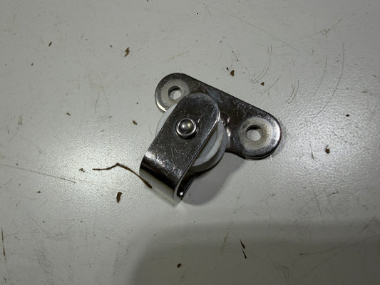 Small Schaefer 3/4" Sheave Fair Lead Style Block - 3/16" Line