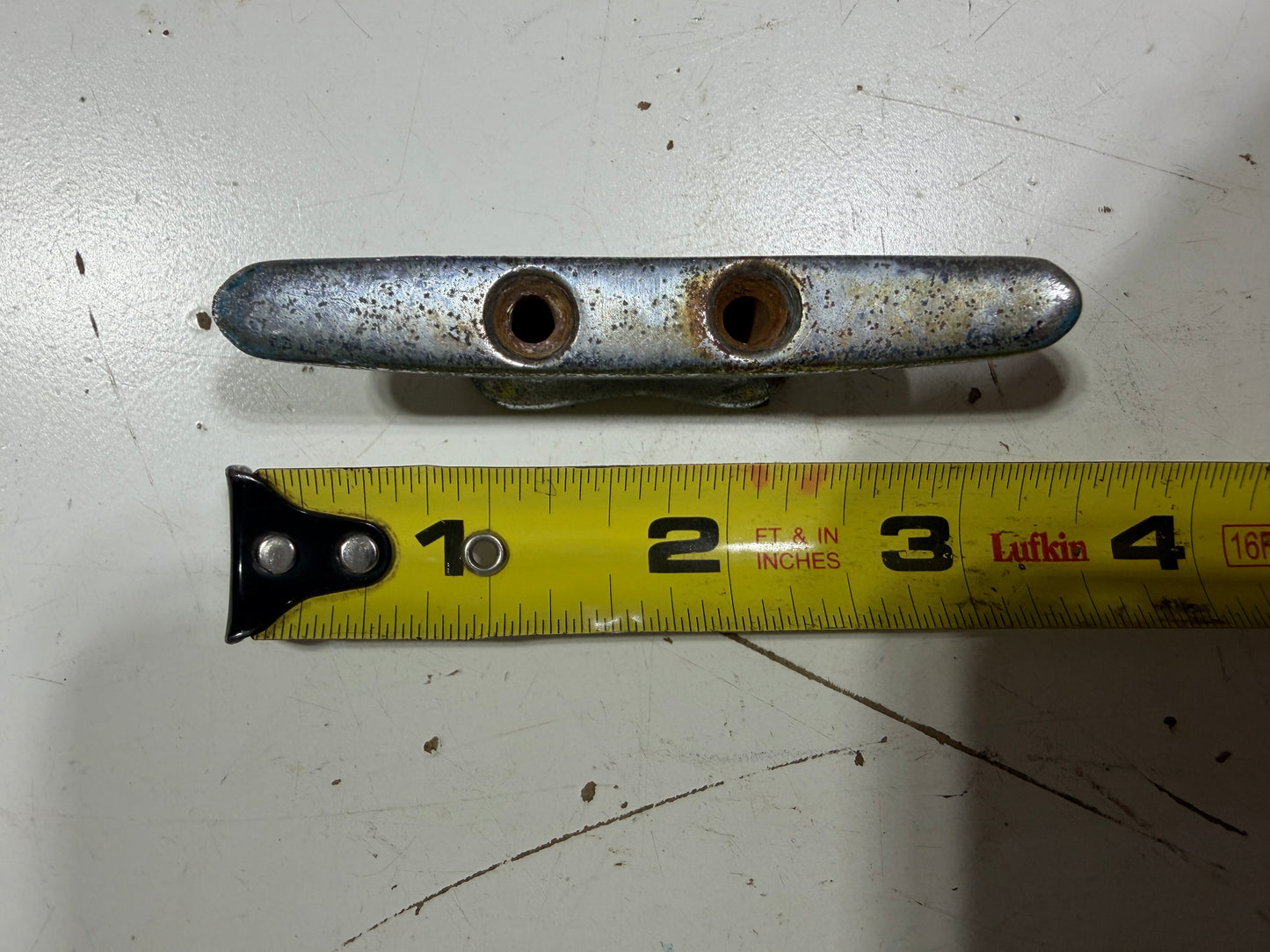 3" Chromed Pedestal Cleat
