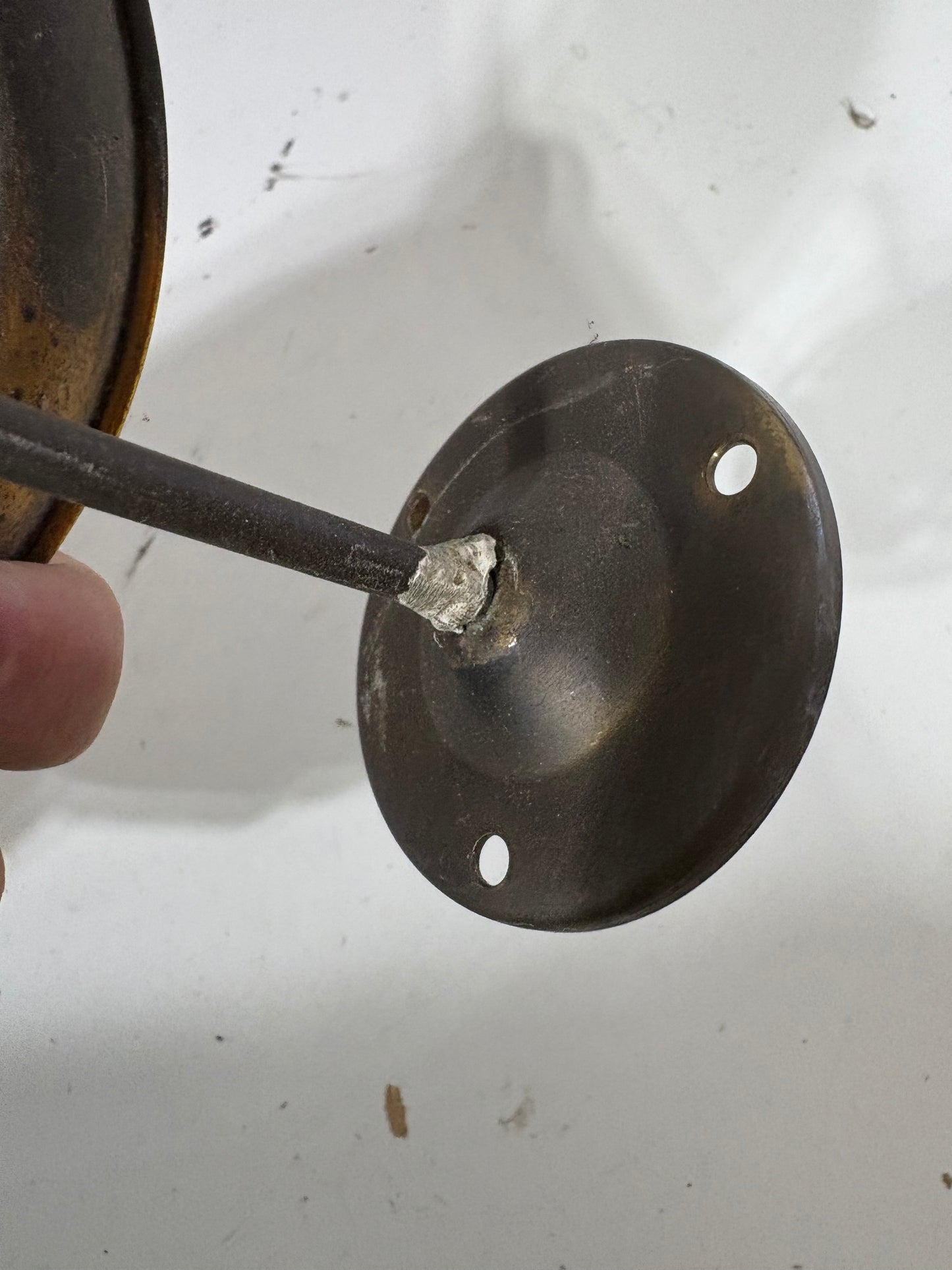 Oil Lamp Deflector