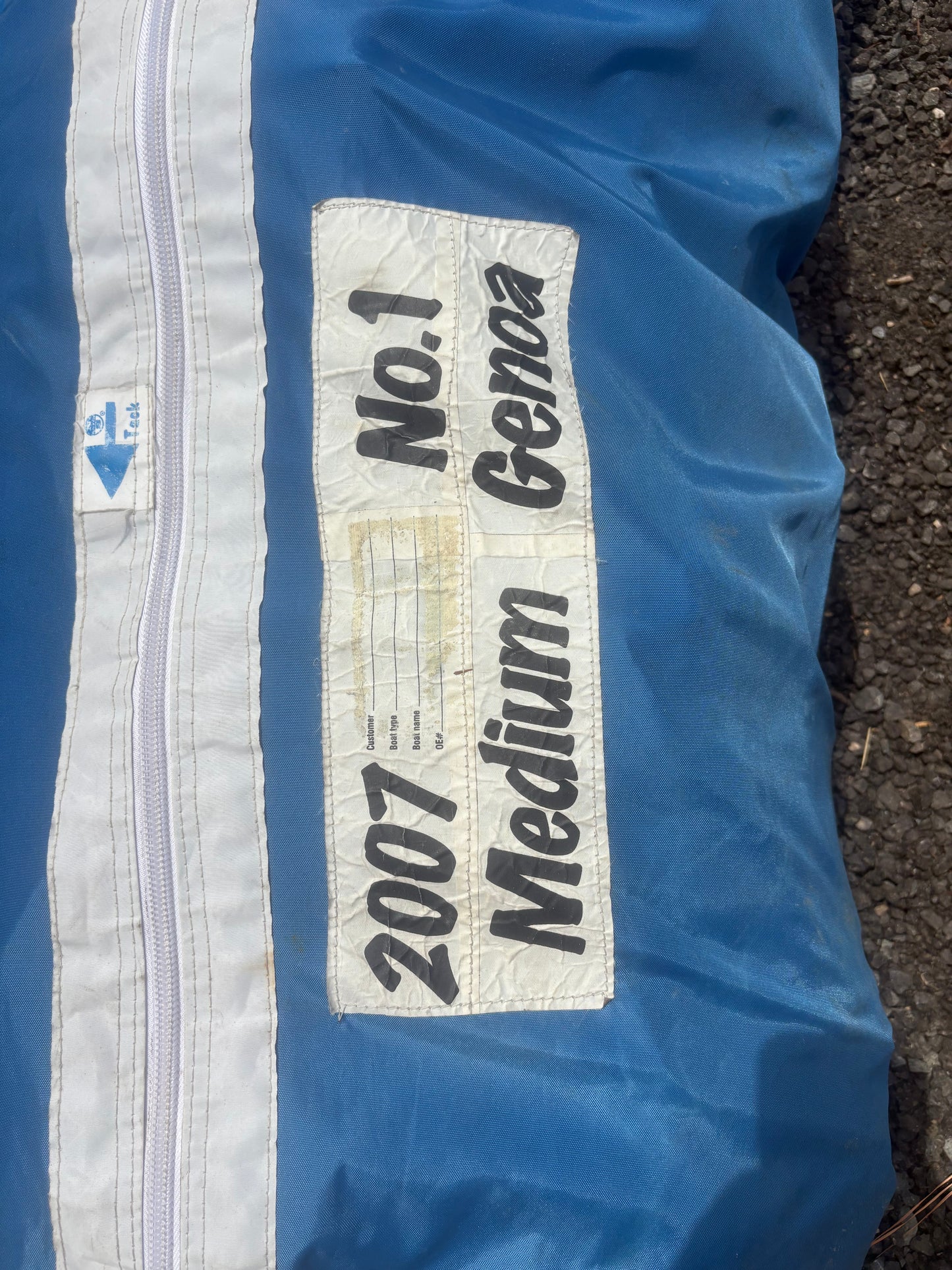 North Sails No. 1 Medium Genoa 44’1” x 24’5”  Sail