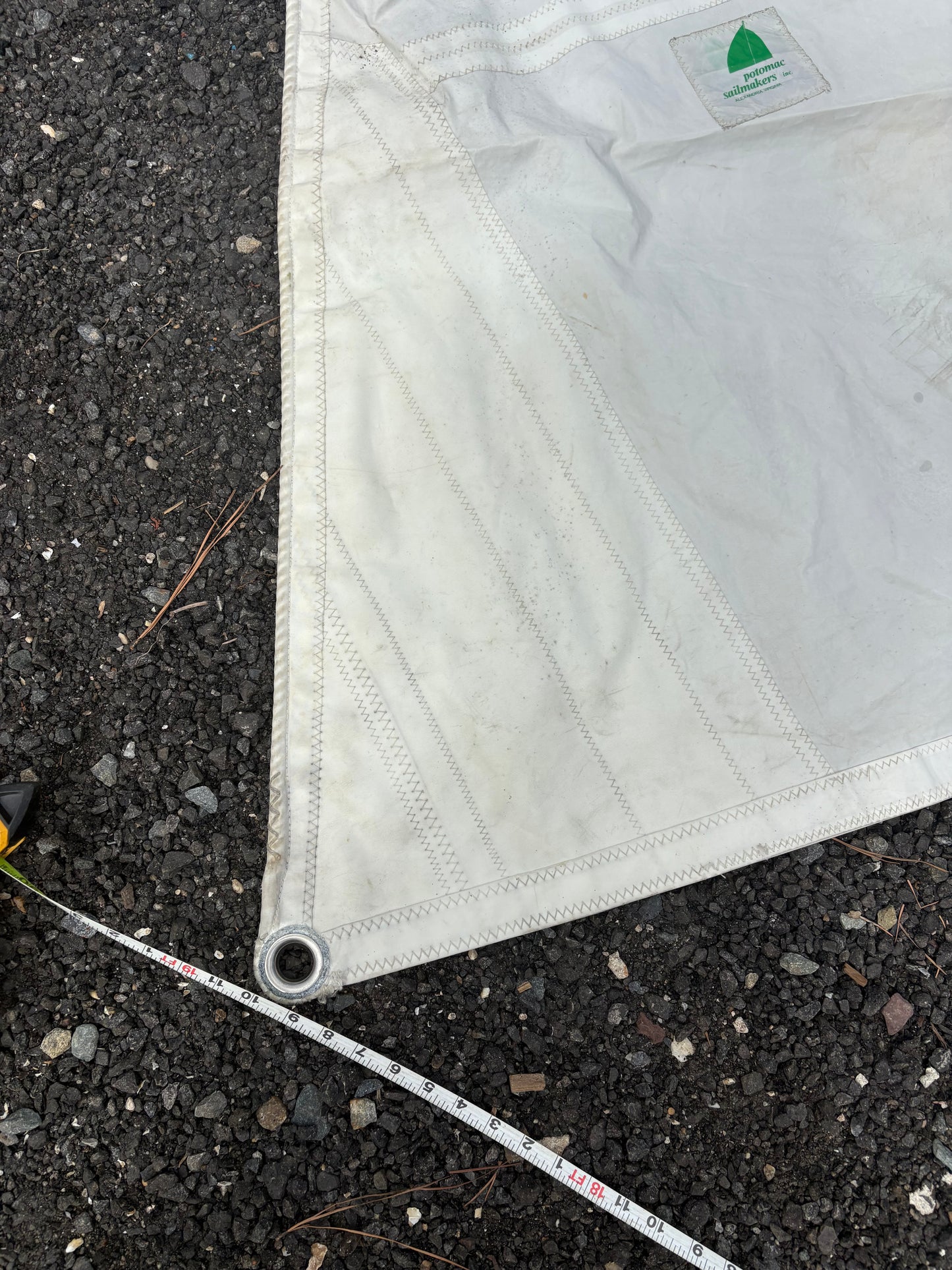 Potomac Sailmakers Mainsail 47’10” Luff x 18’3” Foot – 1 Reef – Used