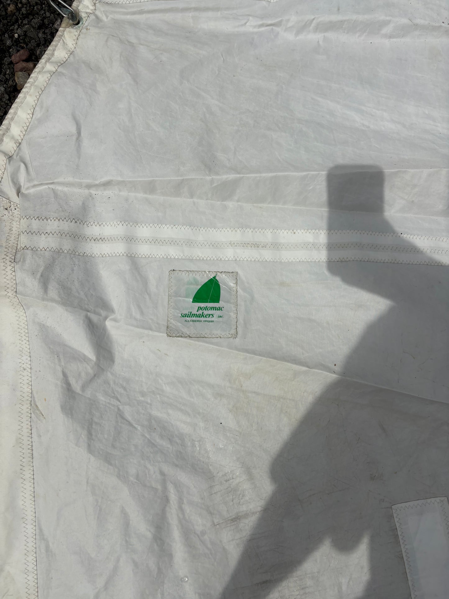 Potomac Sailmakers Mainsail 47’10” Luff x 18’3” Foot – 1 Reef – Used