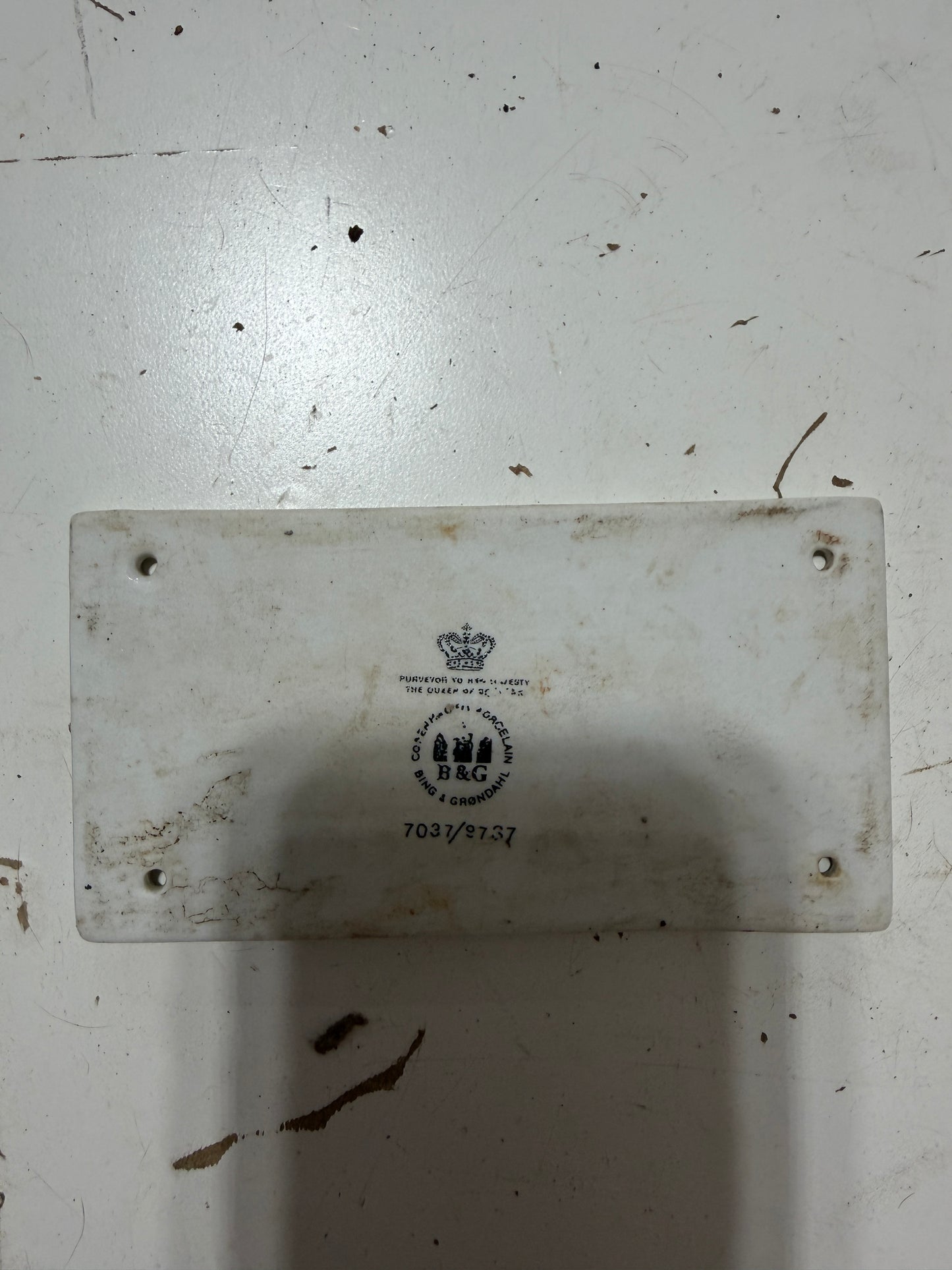 H.R.H Prince Henrik Stamford - Denmark Friendship Race Porcelain Plaque