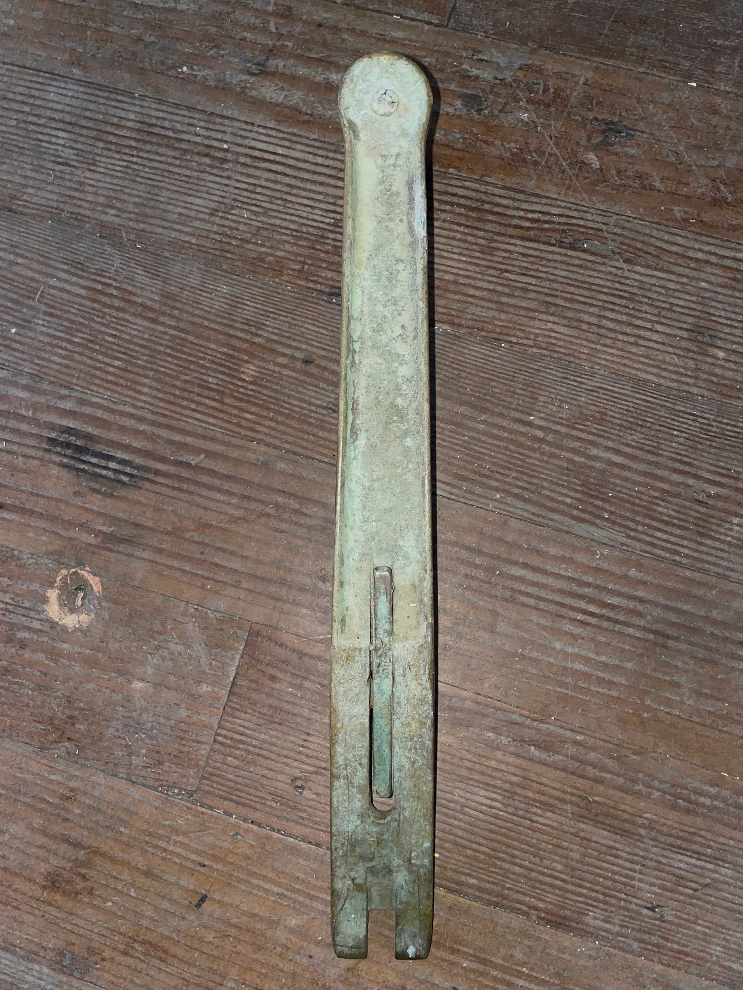 Vintage Bronze 13” Insert Winch Handle- 1 3/4” Insert