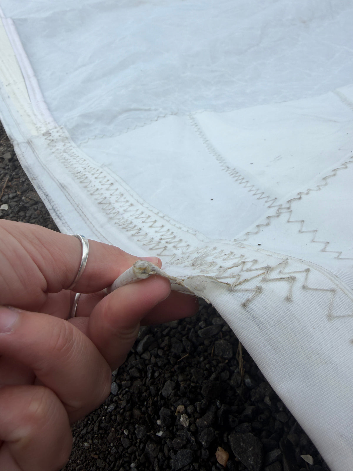 Islander 30 Roller Furling / Furler Sail - 36'10" (1/4" Slide Side) x 36' x 19'8"