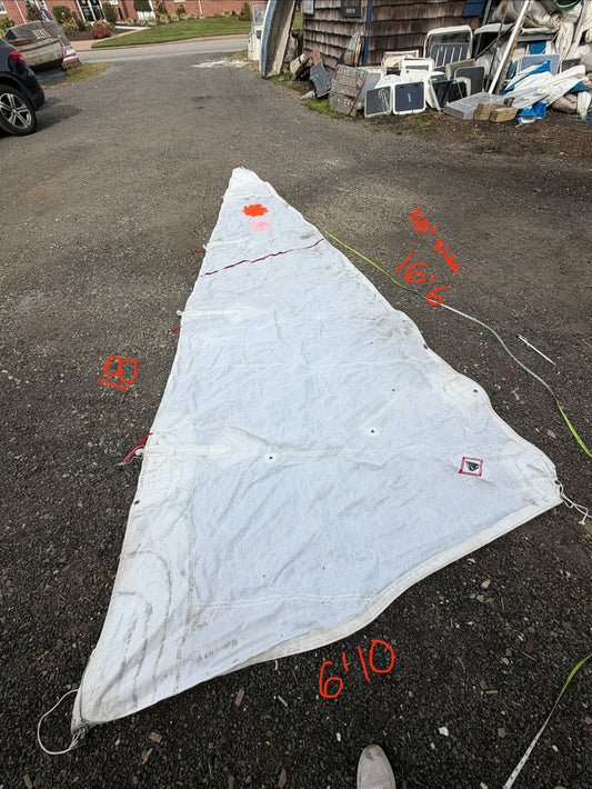 Leisure 17 Main Sail - 16'6" (3/8" Slides) x 18' x 6'10"