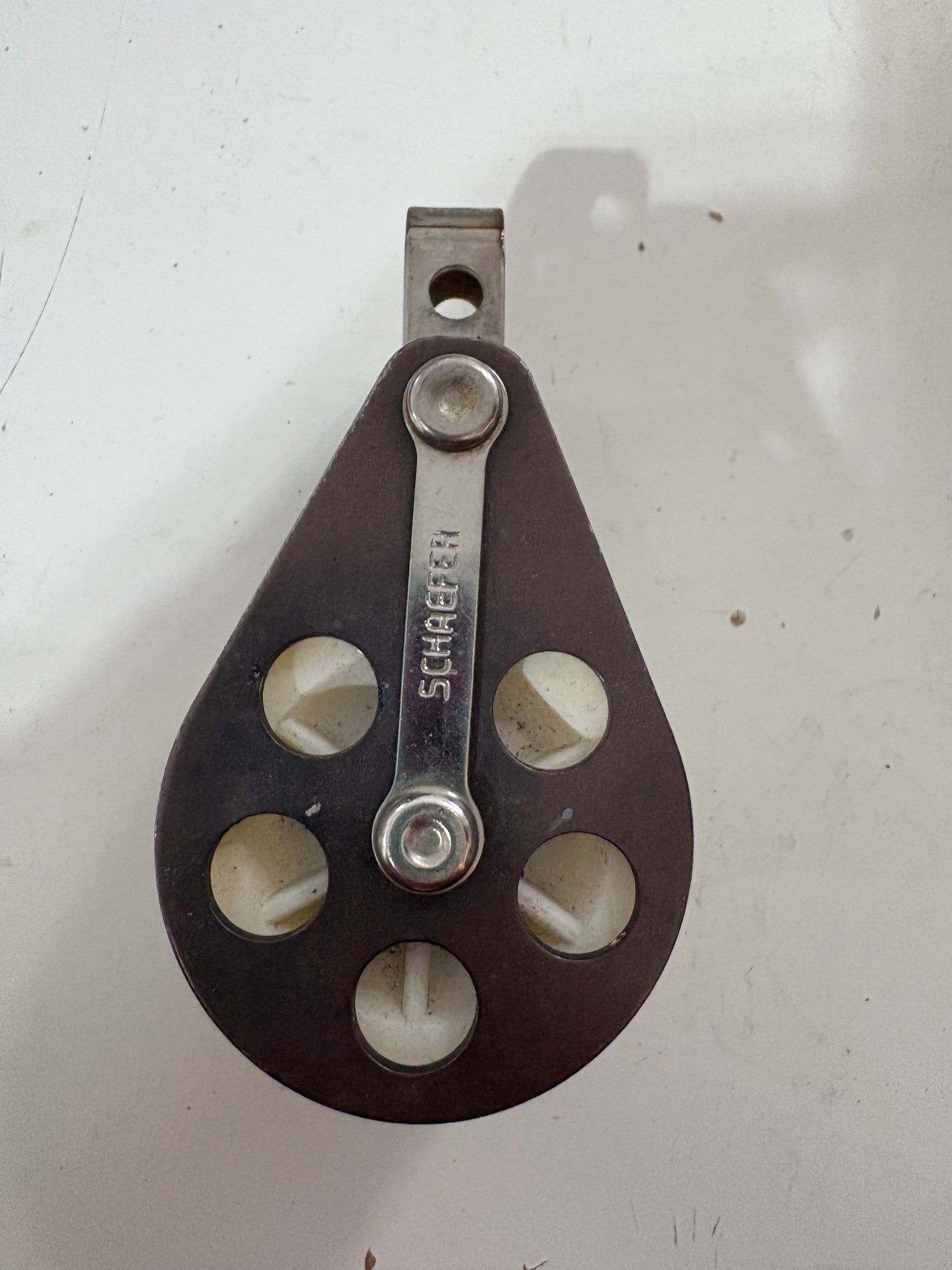 Schaefer Fixed 2" Sheave Double Block - 3/8" Line
