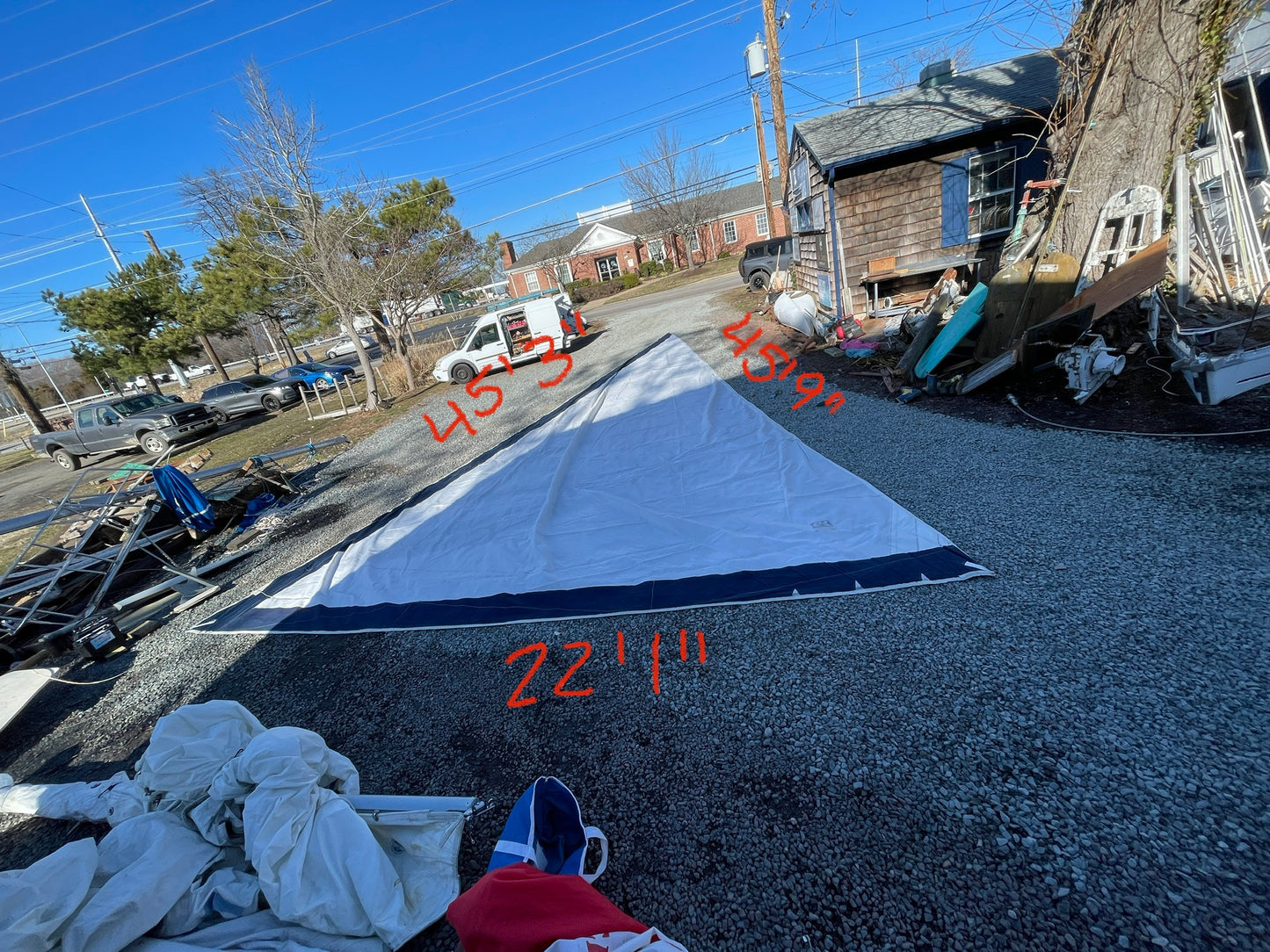 Dufour 38 Jib Sail- 45’9” x 45’3” x 22’1”