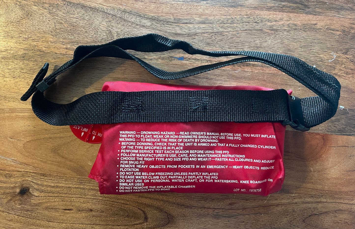 Stearn’s Inflatable Rescue Belt