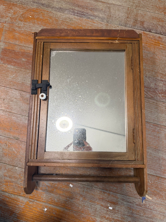 Interior Mirrored Cabinet - 21" Tall x 13" Wide x 4" Deep - #324