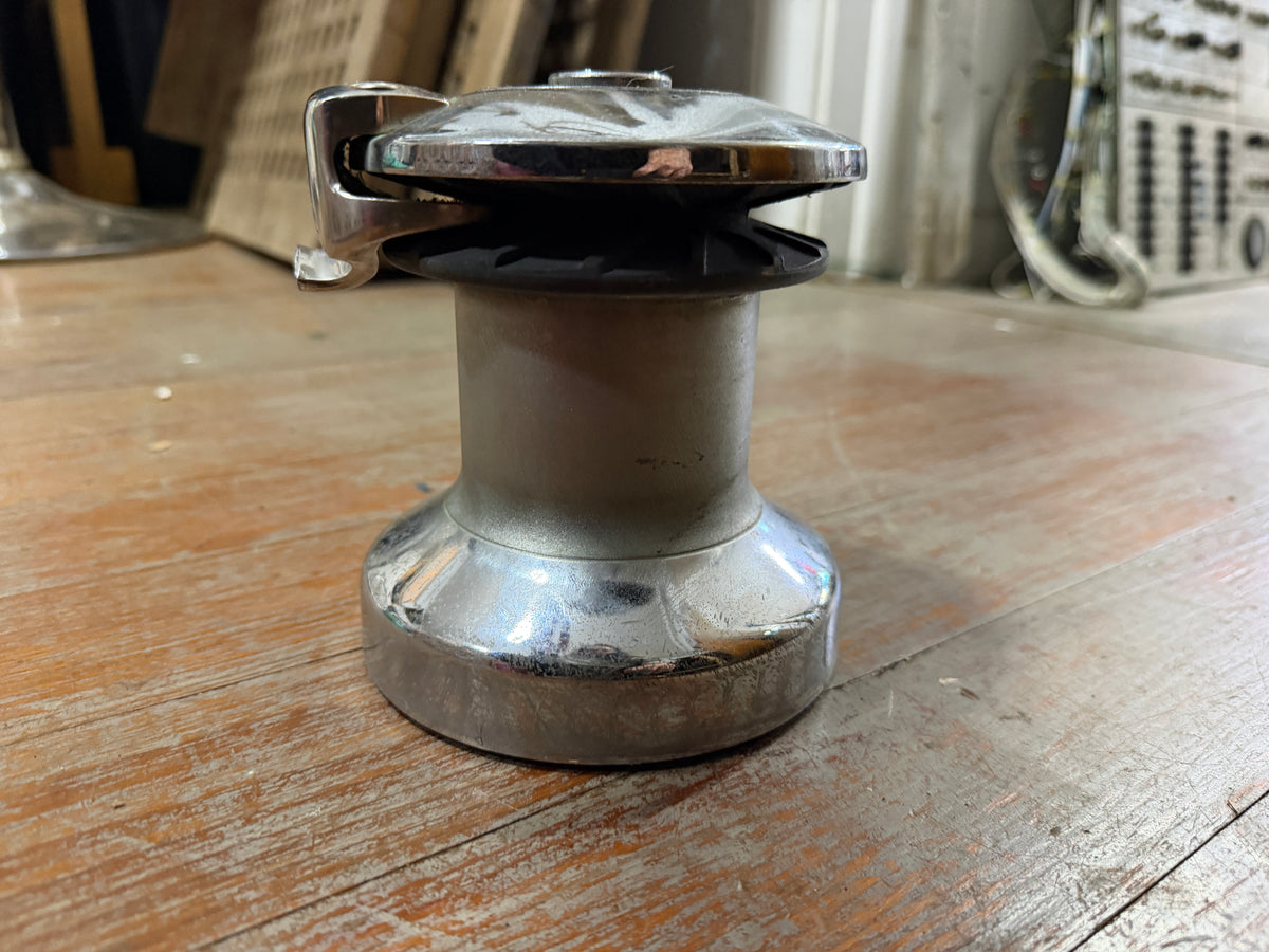 Barlow 23 - Two Speed Chromed Bronze Self Taiing Winch