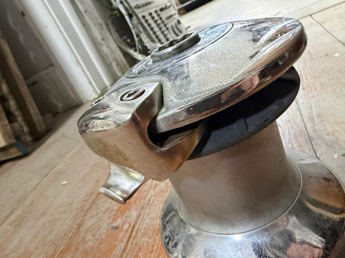 Barlow 23 - Two Speed Chromed Bronze Self Taiing Winch