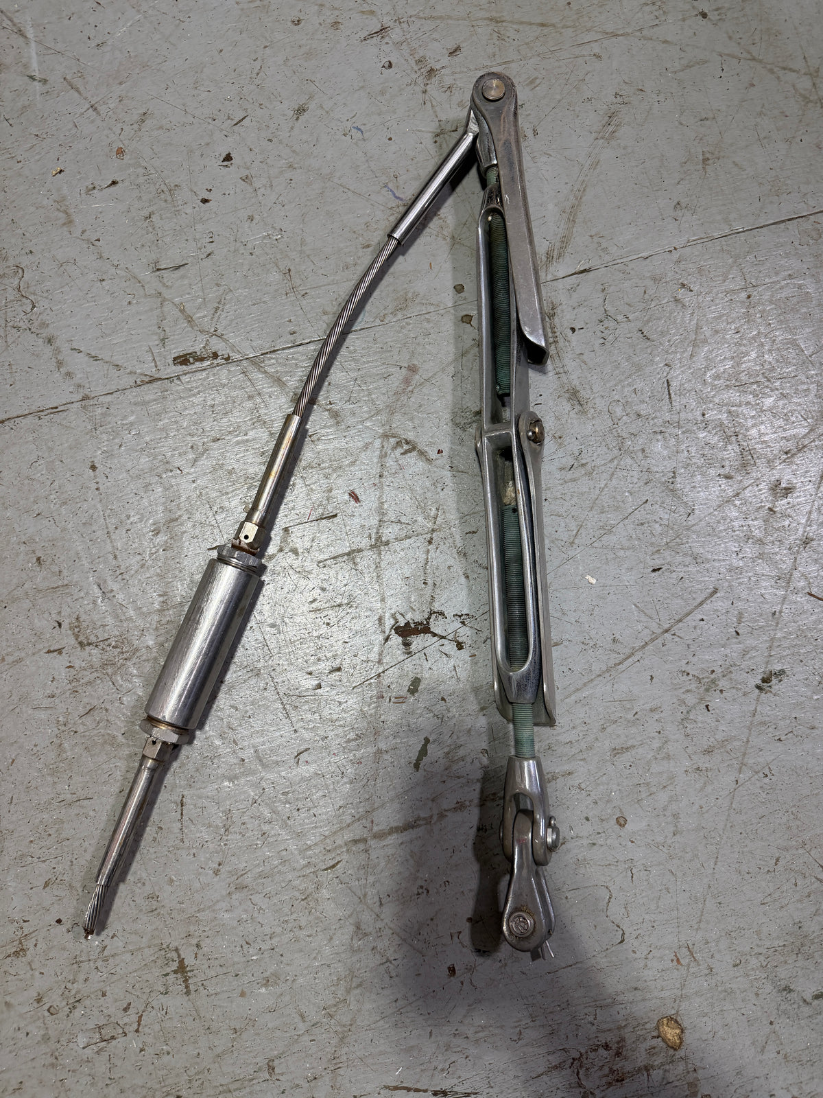 Chromed Bronze Rigging Tensioner - Hughes 38