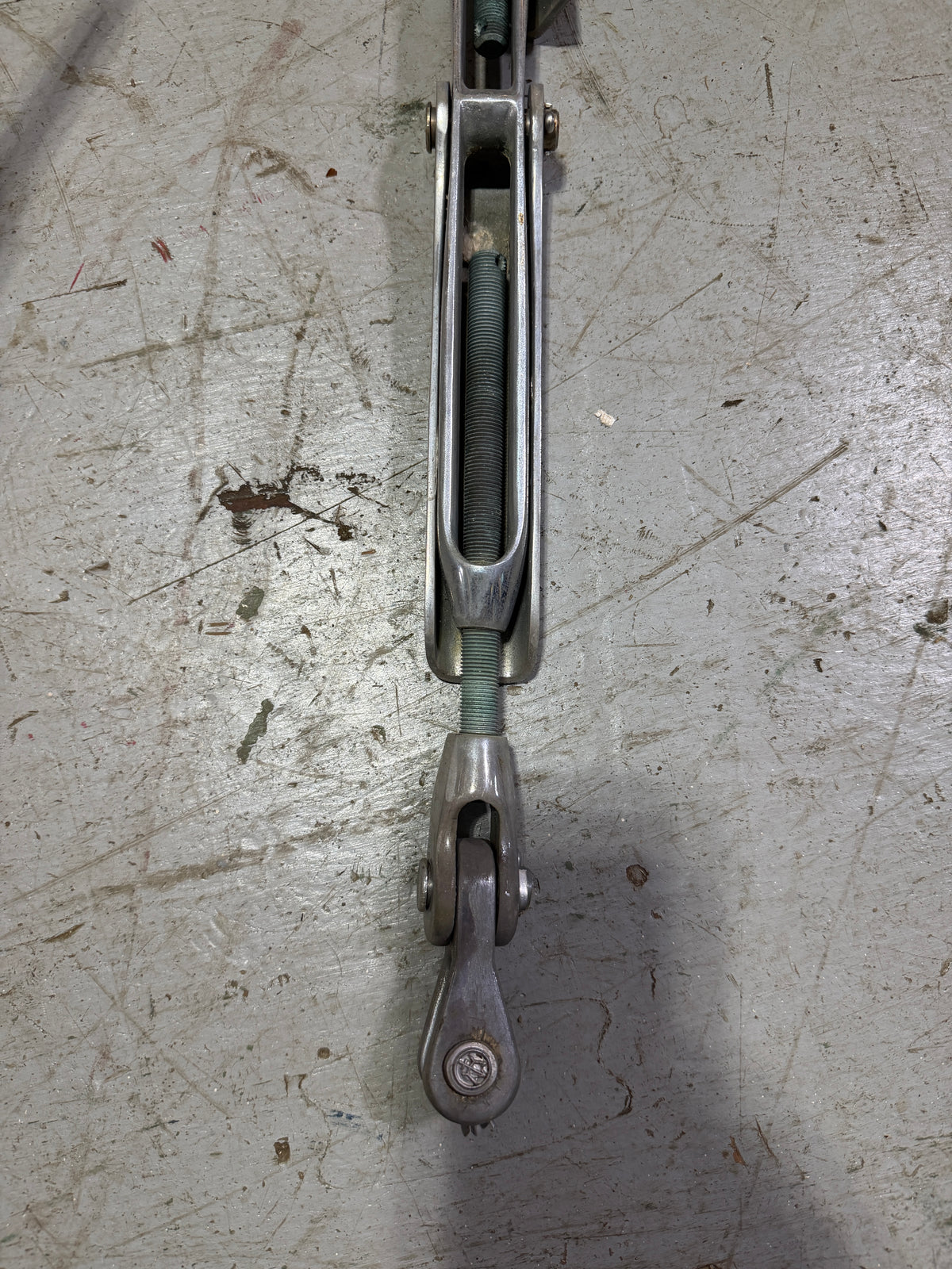 Chromed Bronze Rigging Tensioner - Hughes 38